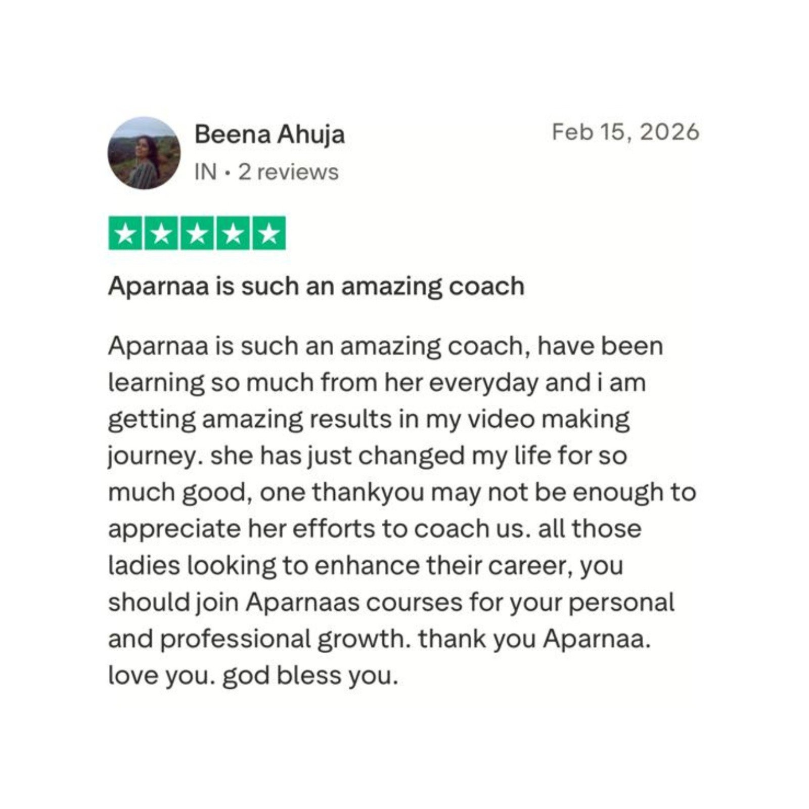 Student Testimonial 8